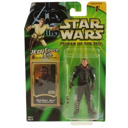 Star Wars - Power of the Jedi (POTJ) - Action Figure - Qui-Gon Jinn (Jedi Training Gear) (3.75 in