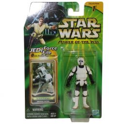 Star Wars - Power of the Jedi (POTJ) - Action Figure - Scout Trooper (Imperial Patrol) - Battle D