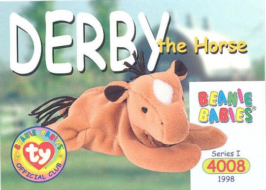 Beanie baby derby style 4008 online