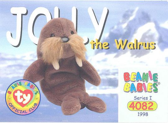 Jolly beanie baby sale value