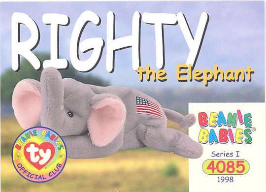 Ty righty the sales elephant