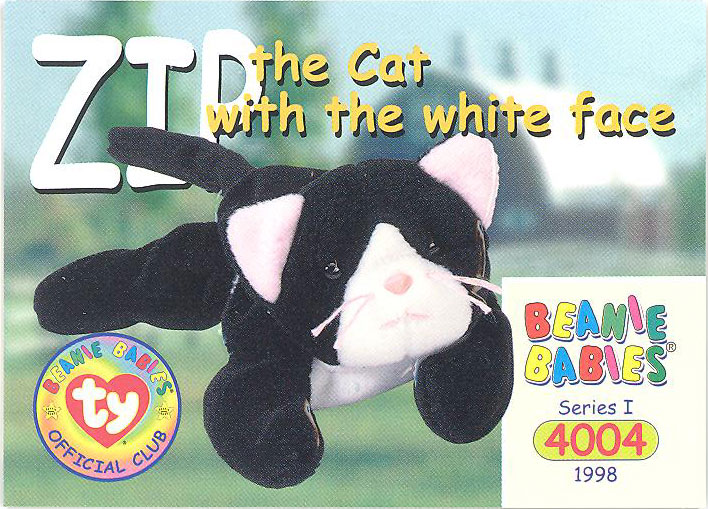 Beanie baby zip style 4004 hotsell