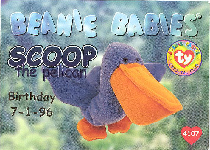 scoop beanie baby value