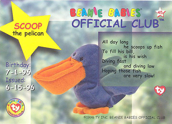 scoop beanie baby value