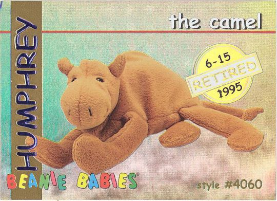 humphrey the camel beanie baby