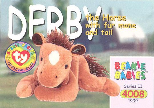 Derby beanie baby style 4008 online