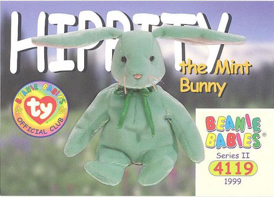 Hippity beanie baby outlet value