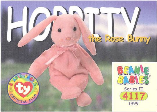 Hippity and clearance hoppity beanie babies