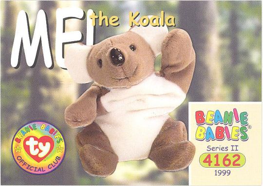 Ty shops Beanie Babies Mel The Koala