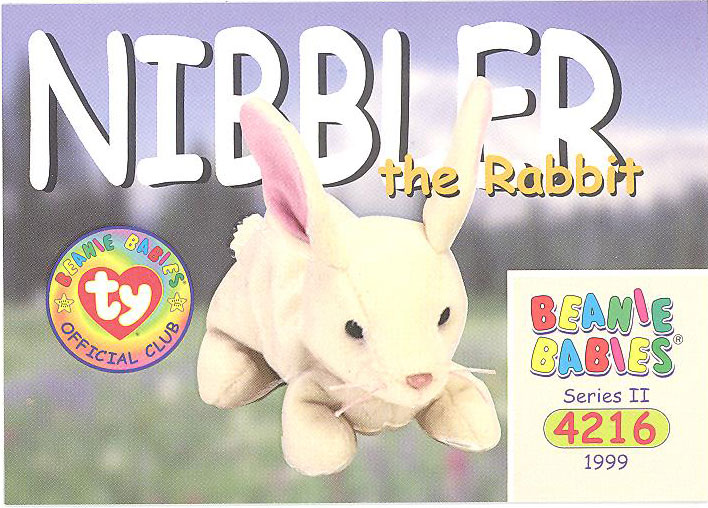 Nibbler deals beanie baby