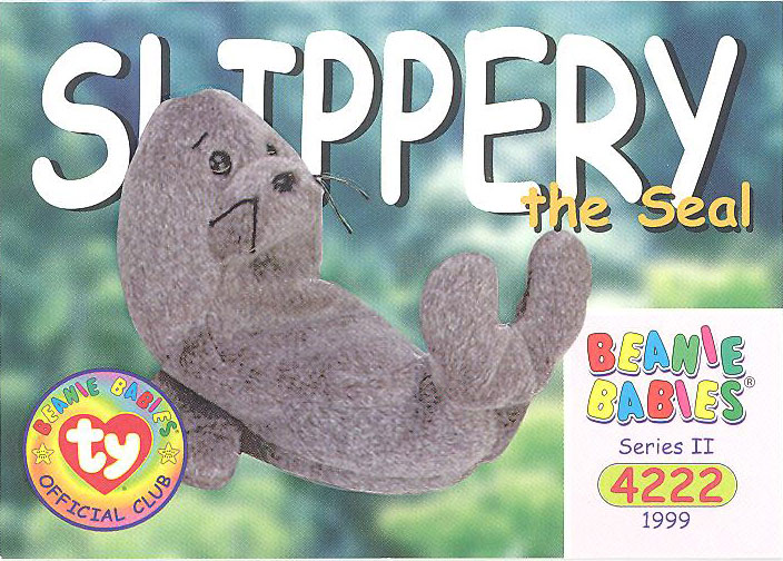 slippery the seal beanie baby value