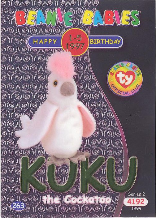 kuku beanie baby