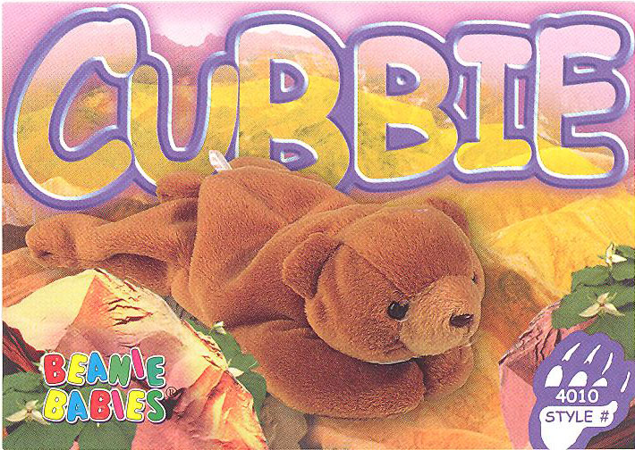 Cubbie best sale beanie baby