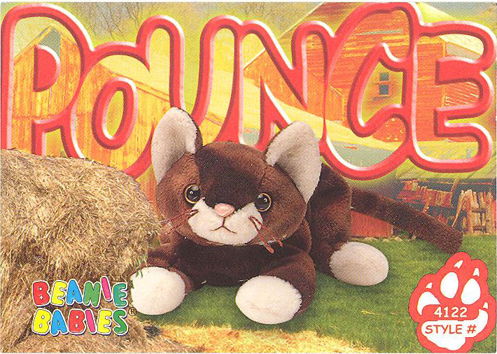 Beanie baby pounce best sale