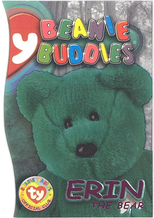 TY Beanie Babies BBOC Card - Series 3 - Beanie/Buddy Right (MAGENTA ...