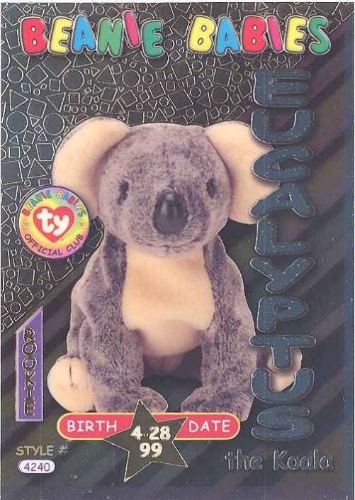 eucalyptus the koala beanie baby