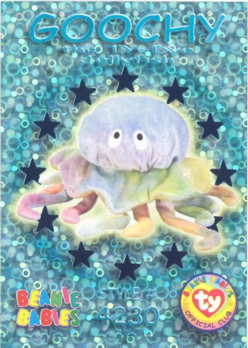 Ty Beanie Babies sale Goochy The Jellyfish