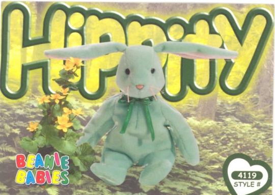 Hippity beanie baby 4119 best sale