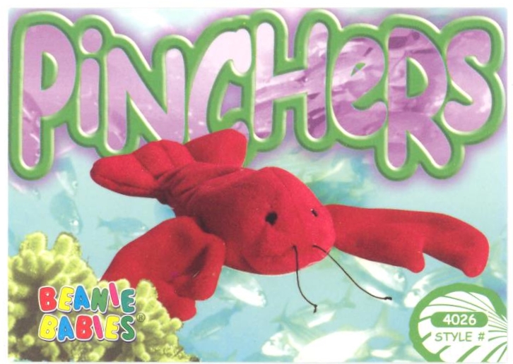 Lobster beanie baby on sale