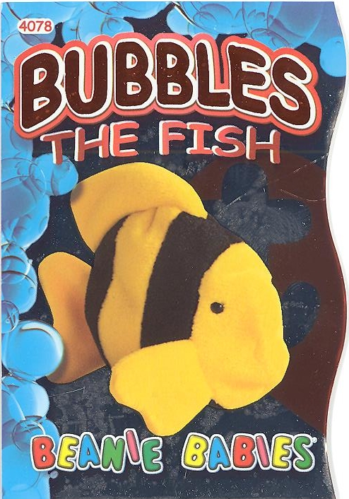 Ty Beanie Baby: Bubbles the Fish 2024