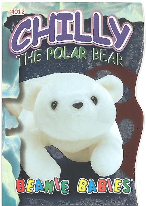 chilly the polar bear beanie baby