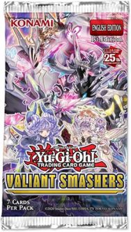 Yu-Gi-Oh Cards - Valiant Smashers - Booster PACK (7 Cards)