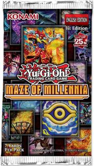 Yu-Gi-Oh Cards - Maze of Millennia - Booster PACK [7 Cards]