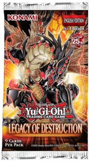 Yu-Gi-Oh Cards - Legacy of Destruction - Booster PACK [9 Cards]