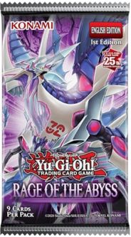 Yu-Gi-Oh Cards - Rage of the Abyss - BOOSTER PACK [9 Cards]