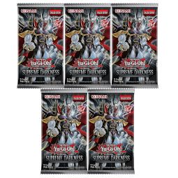 Yu-Gi-Oh Cards - Supreme Darkness - BOOSTER PACKS [5 Pack Lot]