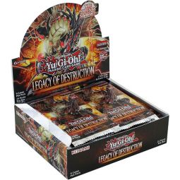 Yu-Gi-Oh Cards - Legacy of Destruction - Booster BOX [24 Packs]