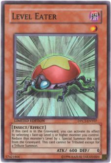 Yu-Gi-Oh Card - DPCT-ENY07 - LEVEL EATER (super rare holo)