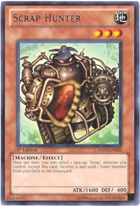 Yu-Gi-Oh Card - DREV-EN022 - SCRAP HUNTER (rare)