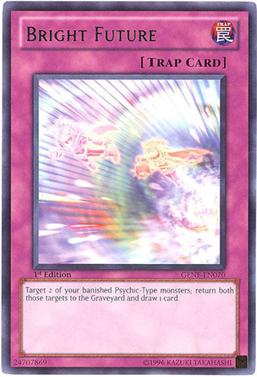 Yu-Gi-Oh Card - GENF-EN070 - BRIGHT FUTURE (rare)