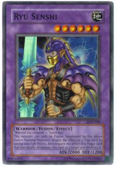 Yu-Gi-Oh Card - LOD-019 - RYU SENSHI (super rare holo)