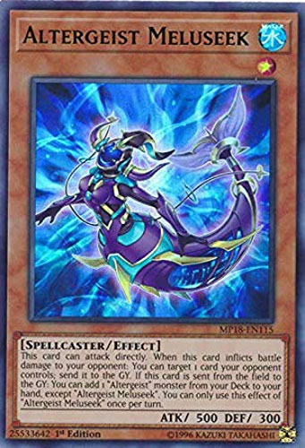 Yu-Gi-Oh Card - MP18-EN115 - ALTERGEIST MELUSEEK (ultra rare holo)