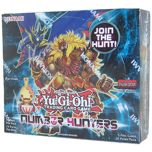 Yu-gi-oh Cards - Number Hunters - Booster Box (24 Packs): Bbtoystore 