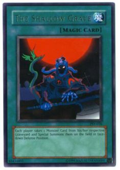 Yu-Gi-Oh Card - PSV-036 - THE SHALLOW GRAVE (rare)