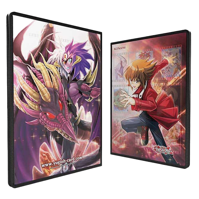 Konami Yu-Gi-Oh! 9-Pocket Portfolio - JADEN AND YUBEL (Holds 180 Cards) (Pre-Order ships January)