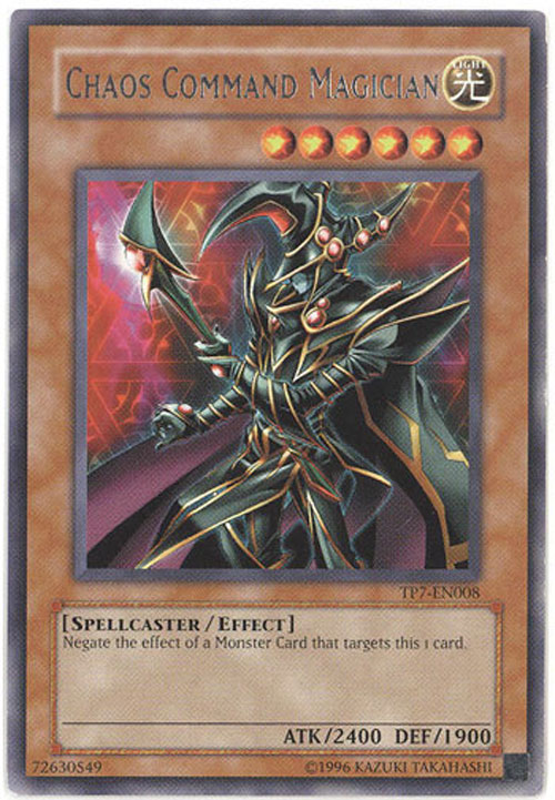    Oh Card   TP7 EN008   CHAOS COMMAND MAGICIAN (rare)   NM/Mint  